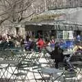 The café in Bryant Park, Crossing Brooklyn Bridge, New York, US - 26th March 2007