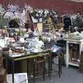 A huge collection of jumble, Crossing Brooklyn Bridge, New York, US - 26th March 2007
