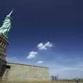 The 10mm fisheye provides interesting distortion, Liberty Island, A Helicopter Trip and Madison Square Basketball, New York, US - 27th March 2007