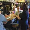 Matt and Sis in the local boozer, A Walk up Sheepstor and Visiting Sis and Matt, Dartmoor and Chagford, Devon - 9th April 2007