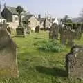 Chagford graveyard, A Walk up Sheepstor and Visiting Sis and Matt, Dartmoor and Chagford, Devon - 9th April 2007