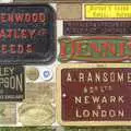 A collection of signs, including an A Ransome, Woolpit Steam at Wetherden, Suffolk - 3rd June 2007