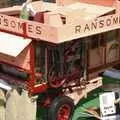 A model Ransomes thresher which took 10 years to make, Woolpit Steam at Wetherden, Suffolk - 3rd June 2007