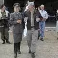 A German officer and US airman, A 1940s Airfield Hangar Dance, Debach, Suffolk - 9th June 2007