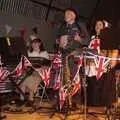 The warm-up band, A 1940s Airfield Hangar Dance, Debach, Suffolk - 9th June 2007