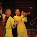 Part of the band 'The Jive Aces', A 1940s Airfield Hangar Dance, Debach, Suffolk - 9th June 2007