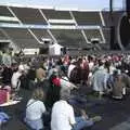 We're at the gig early, so get close to the stage, Genesis in Concert, and Suomenlinna, Helsinki, Finland - 11th June 2007
