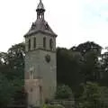 A curious clock tower, The BBs at Thornham Hall, and James's Birthday, Cambridge and Suffolk - 24th June 2007