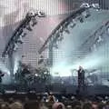 Mike Rutherford gets the twin-neck guitar out, Genesis Live at Parc Des Princes, Paris, France - 30th June 2007
