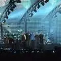 The band bow for the applause of 45,000 fans, Genesis Live at Parc Des Princes, Paris, France - 30th June 2007