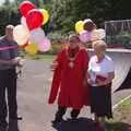 The mayor prepares to open the skate park, The Opening of Eye Skateboard Park, and The BBs at Cotton, Suffolk - 5th August 2007