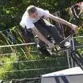 BMX in mid air, The Opening of Eye Skateboard Park, and The BBs at Cotton, Suffolk - 5th August 2007