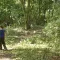 Roaming around in the woods, A Picnic on The Ling, Wortham, Suffolk - 26th August 2007