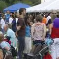 More crowds, Qualcomm's Dragon-Boat Racing, Fen Ditton, Cambridge - 8th September 2007