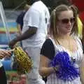 Cheerleaders with pom-poms, Qualcomm's Dragon-Boat Racing, Fen Ditton, Cambridge - 8th September 2007