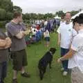 Gordon looks over, Qualcomm's Dragon-Boat Racing, Fen Ditton, Cambridge - 8th September 2007