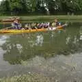 Another dragon boat goes by, Qualcomm's Dragon-Boat Racing, Fen Ditton, Cambridge - 8th September 2007