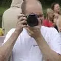 Francis takes a photo of Nosher taking a photo of Francis, Qualcomm's Dragon-Boat Racing, Fen Ditton, Cambridge - 8th September 2007