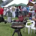 Someone's got a barbeque going, Qualcomm's Dragon-Boat Racing, Fen Ditton, Cambridge - 8th September 2007