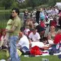 There are plenty of people around for the racing, Qualcomm's Dragon-Boat Racing, Fen Ditton, Cambridge - 8th September 2007