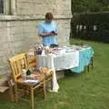 There's a bric-a-brac stall outside, Stourbridge Fair at the Leper Chapel, Cambridge - 8th September 2007