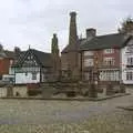 Another view of the Saxon Crosses, A Road Trip to Ireland Via Sandbach and Conwy, Cheshire and Wales - 21st September 2007