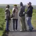 We bump into some of the group whilst wandering along the cliff-top path, 30th Birthday Party in Kilkee, County Clare, Ireland - 22nd September 2007