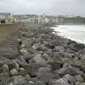 The rocky seafront at Lahinch, Kilkee to Galway, Connacht, Ireland - 23rd September 2007