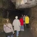 The tour group heads through the caves, Kilkee to Galway, Connacht, Ireland - 23rd September 2007