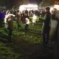 Sparklers on Midsummer Common, Fireworks, and Dinner at Caroline and John's, Cambridge - 5th November 2007