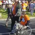 A wheelchair entry from Cambridge Silicon Radio, Isobel and the Science Park Fun Run, Milton Road, Cambridge - 16th November 2007