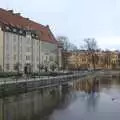 More old buildings on the river, Gamla Uppsala, Uppsala County, Sweden - 16th December 2007