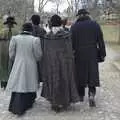 People roam around in period dress, A Few Hours in Skansen, Stockholm, Sweden - 17th December 2007