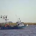 A working fishing boat heads up the river, A Post-Christmas Trip to Orford, Suffolk - 29th December 2007