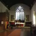 The altar and nave of Thorndon church, Organ Practice, Swiss Fondue and Curry With Gov, Thorndon, Cambridge and Diss - 27th January 2008