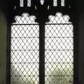 A plain leaded window, Organ Practice, Swiss Fondue and Curry With Gov, Thorndon, Cambridge and Diss - 27th January 2008