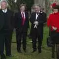 Steve and other guests, Gov and Rachel's Wedding, Thorndon, Suffolk - 2nd February 2008