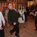 Marc steams in with some dance moves, Gov and Rachel's Wedding, Thorndon, Suffolk - 2nd February 2008