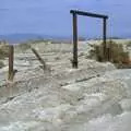 Some sort of gate post stands around, The End of the World: Julian to the Salton Sea and Back, California, US - 1st March 2008