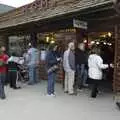 A queue at 'Moms', The End of the World: Julian to the Salton Sea and Back, California, US - 1st March 2008