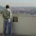 Some dude looks over Los Angeles, San Diego and Hollywood, California, US - 3rd March 2008