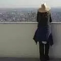 Isobel looks out over the city, San Diego and Hollywood, California, US - 3rd March 2008