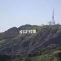 The iconic (but tiny) Hollywood sign, San Diego and Hollywood, California, US - 3rd March 2008