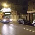 A Dublin Bus steams through Blackrock, Easter in Dublin, Ireland - 21st March 2008