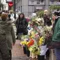 The flower stalls on Grafton Street, Easter in Dublin, Ireland - 21st March 2008