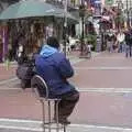 A dude on a stool, Easter in Dublin, Ireland - 21st March 2008