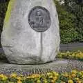 A rock memorial in the park, Easter in Dublin, Ireland - 21st March 2008