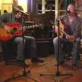 A couple of acoustic guitars in the Burston Crown, Hani's Stag Beers and a Punting Trip on the Cam, Cambridge - 1st May 2008
