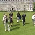 Roaming around in front of County Hall, Hani and Anne's Wedding, County Hall, Cambridge - 2nd May 2008