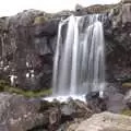 The Connor Pass waterfall again, Connor Pass, Slea Head and Dingle, County Kerry, Ireland - 4th May 2008